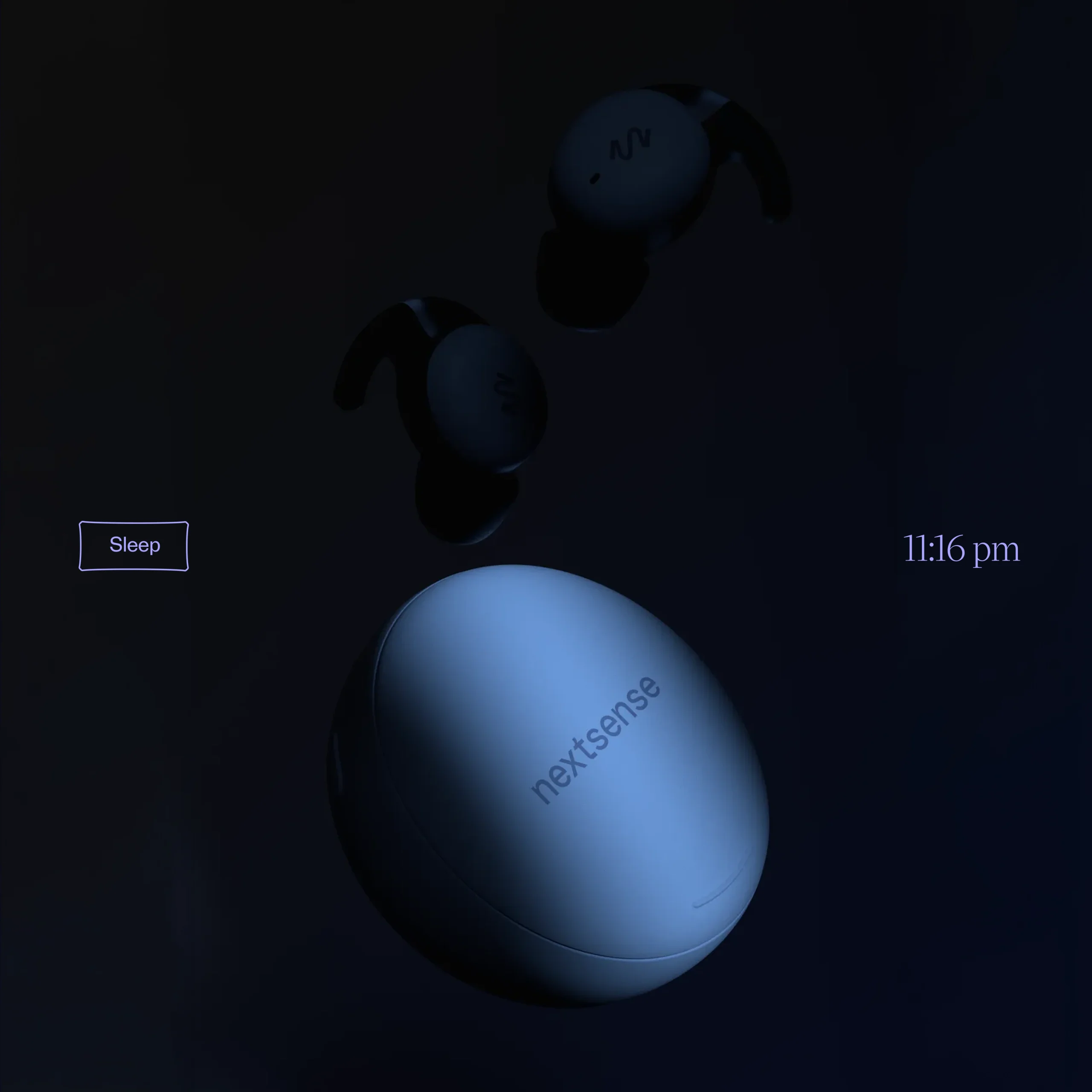 nextsense-case-and-product-3d-render-night