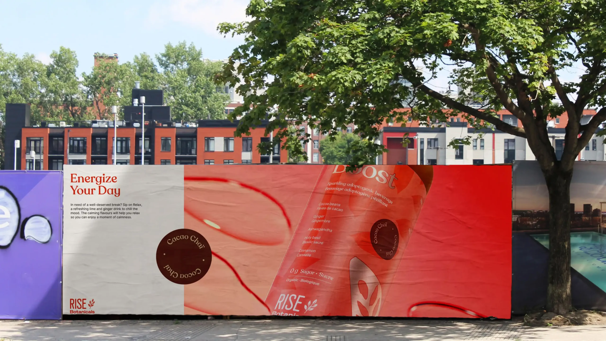 rise-botanicals-boost-bottle-street-poster-design