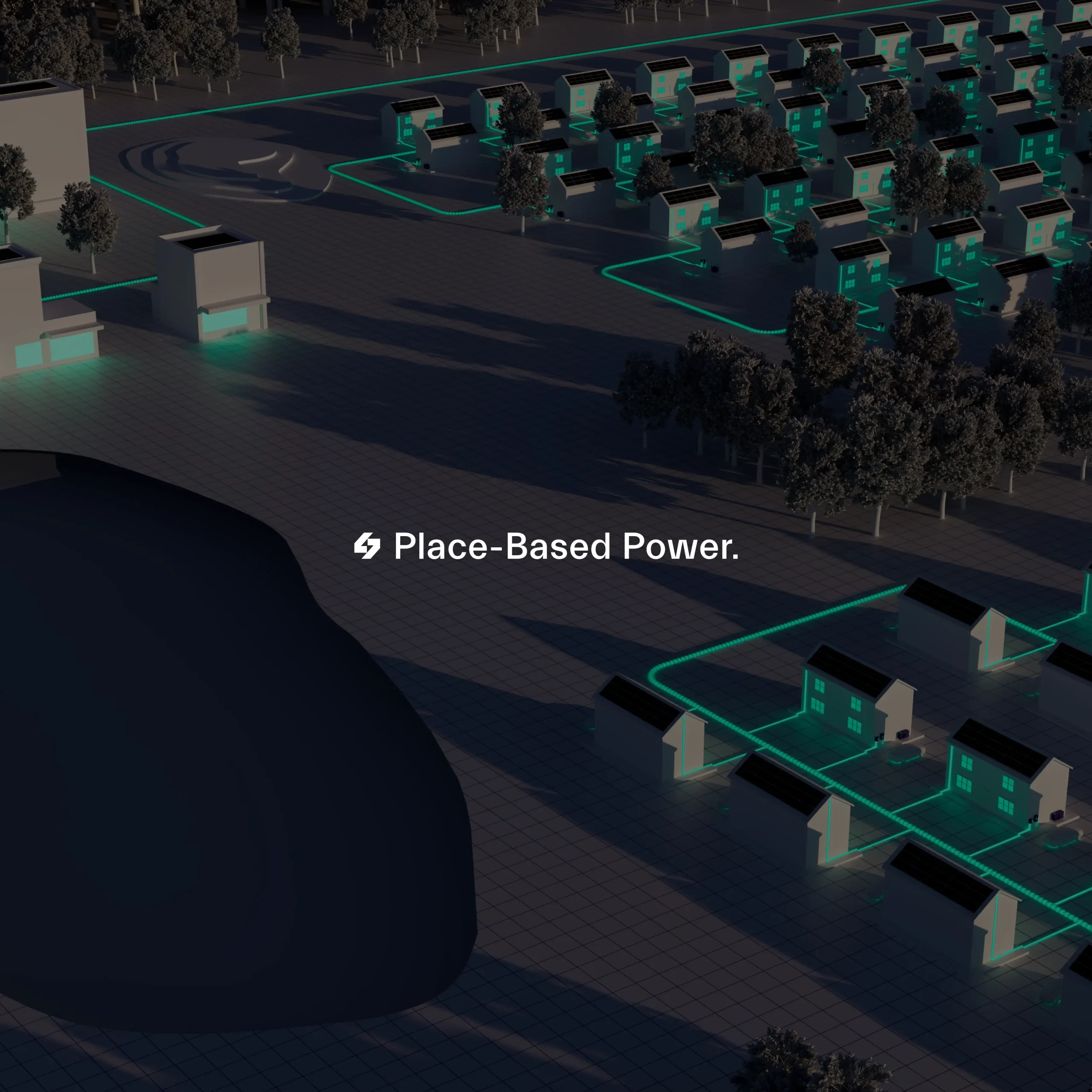snrg 3D power grid place-based power