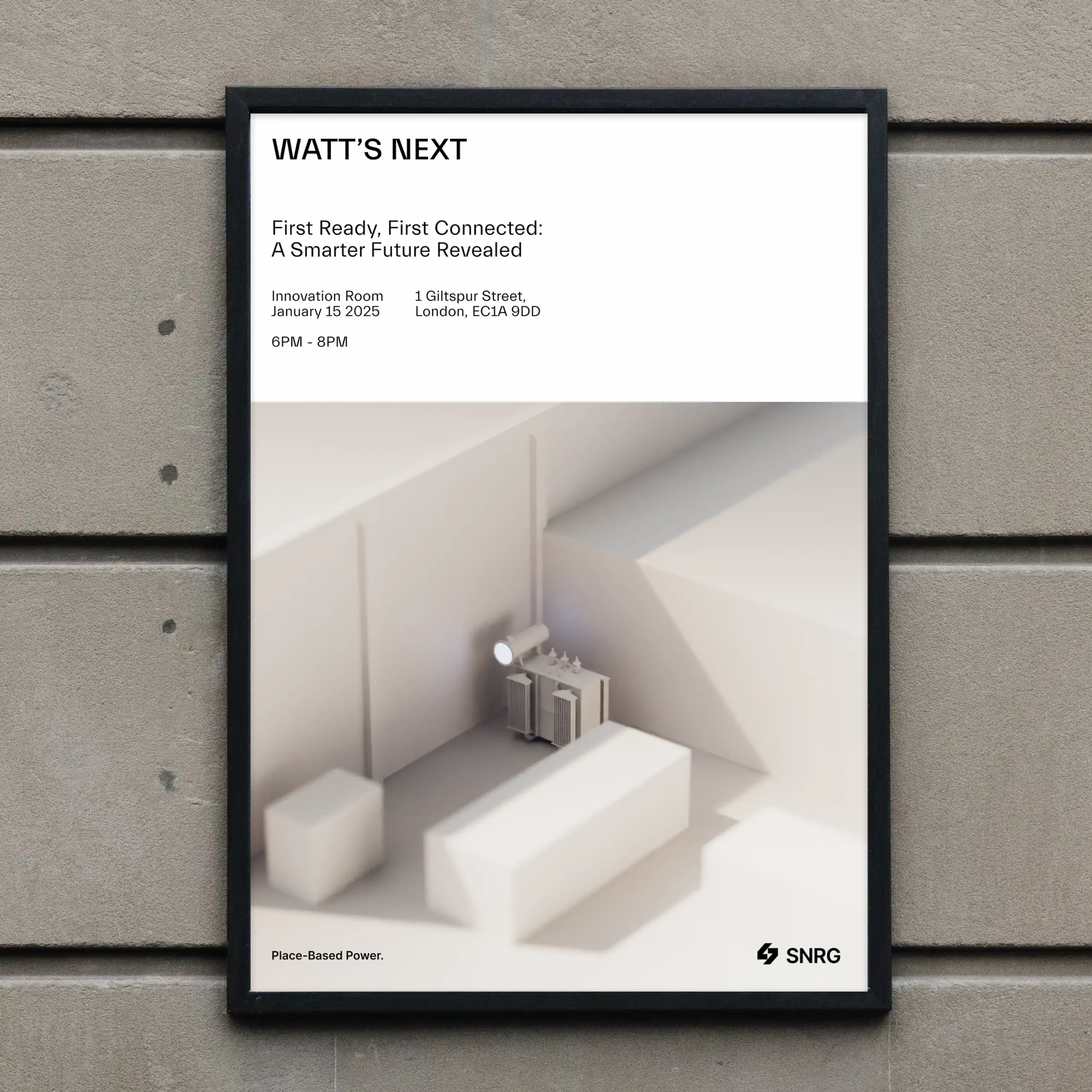 snrg newsletter wattsnext poster