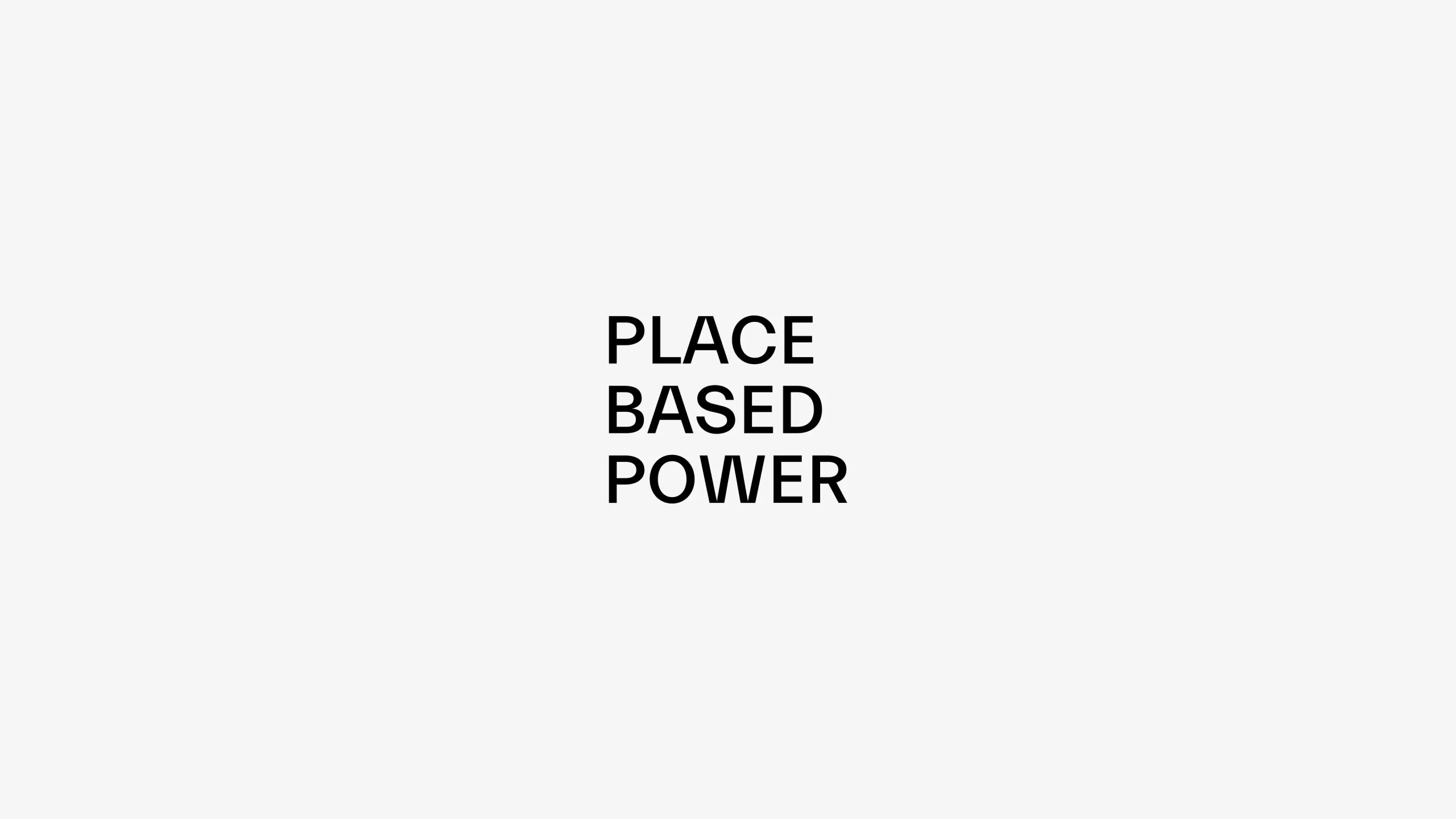 snrg place based power slogan stacked